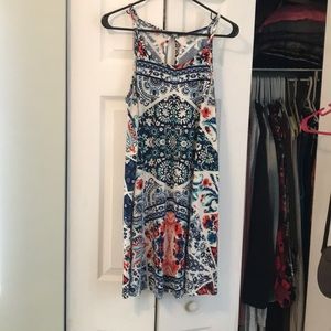 Tribal shift dress